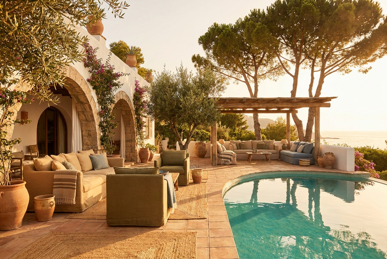 Villa avec piscine en location saisonnière 2